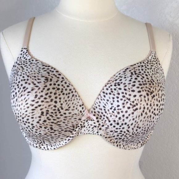 Victoria's Secret 38DD Bra Lined Perfect Coverage Wired Convertible Straps - Picture 1 of 5